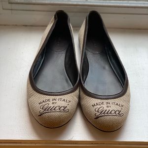 Original Gucci Flats 38.5 - Excellent Condition